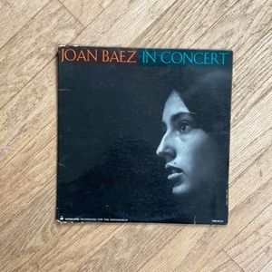 Joan Baez in concert vinyl record